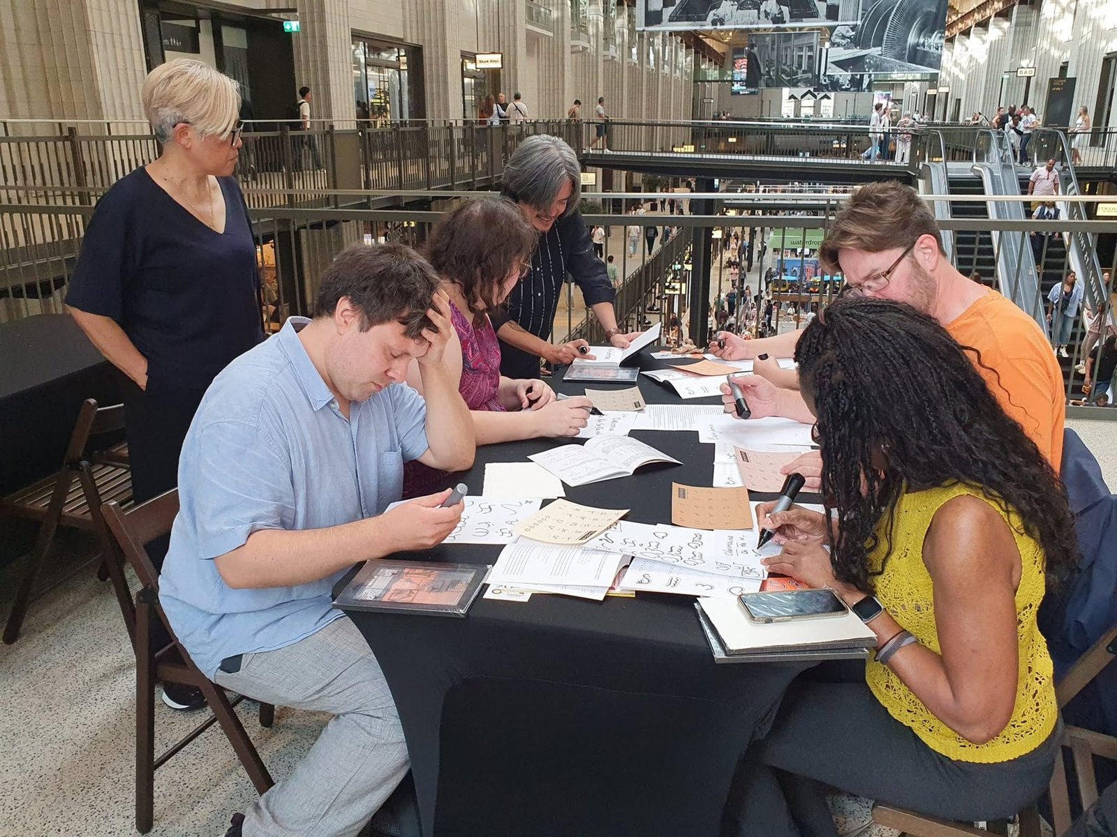 Baybayin workshop at CelebrAsia, Battersea.